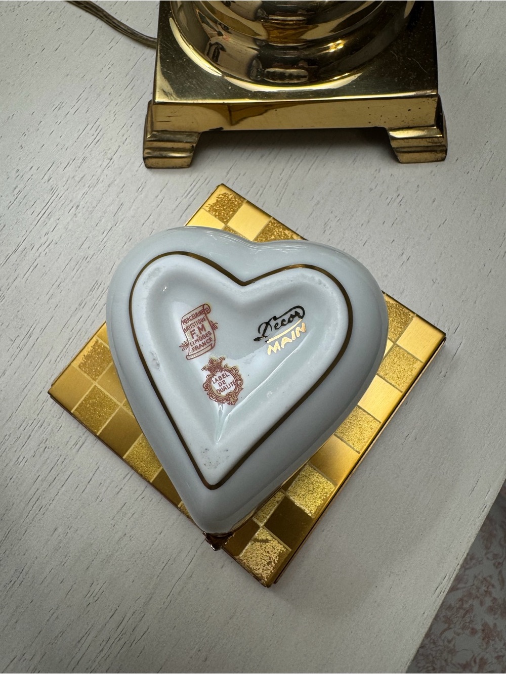 Limoges 1959 trinket box